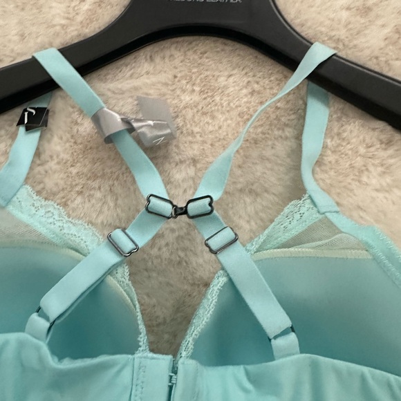 Simply Vera The Perfect Plunge Bra 38C aqua blue - Picture 4 of 16